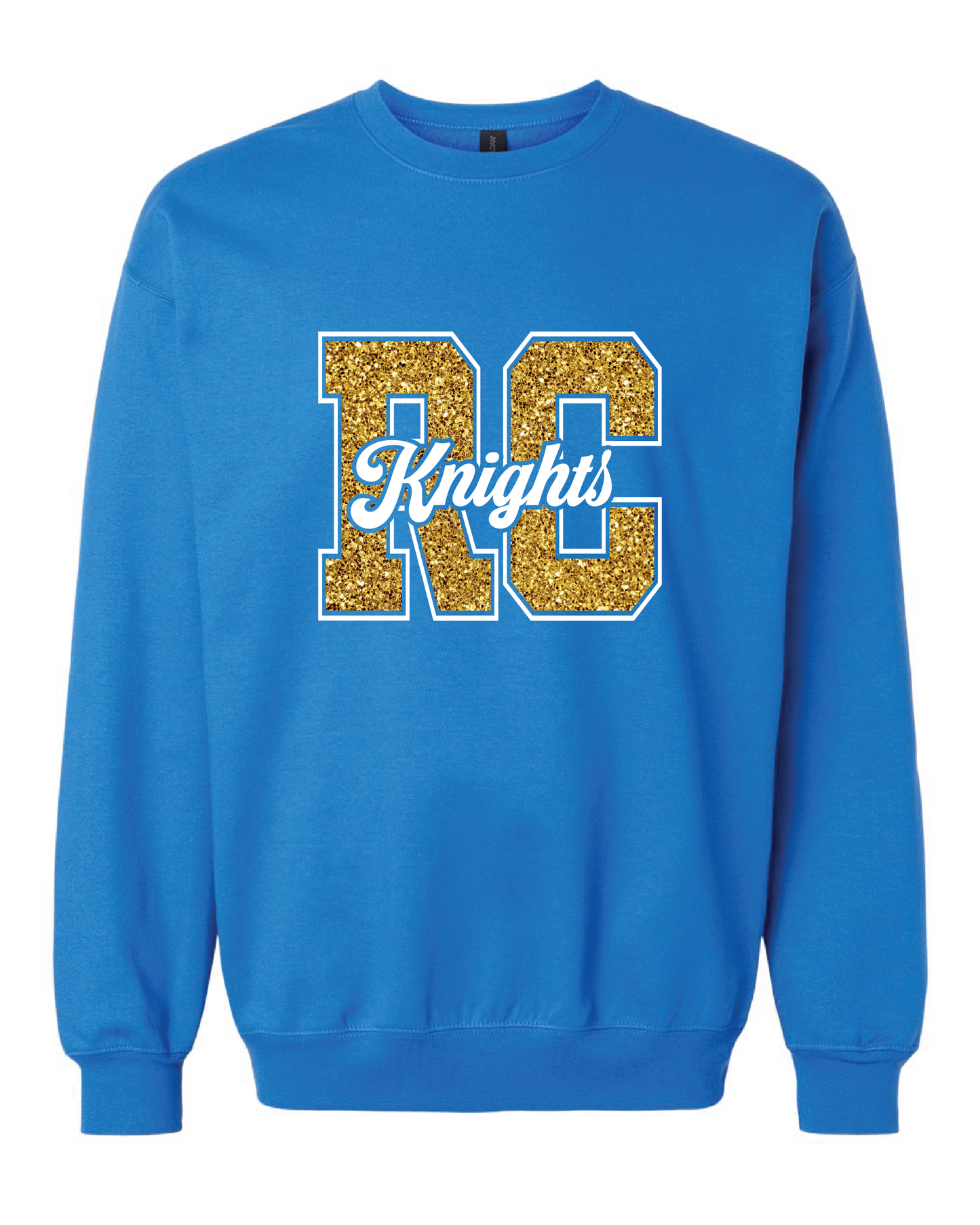 RC Glitter Initials Crewneck