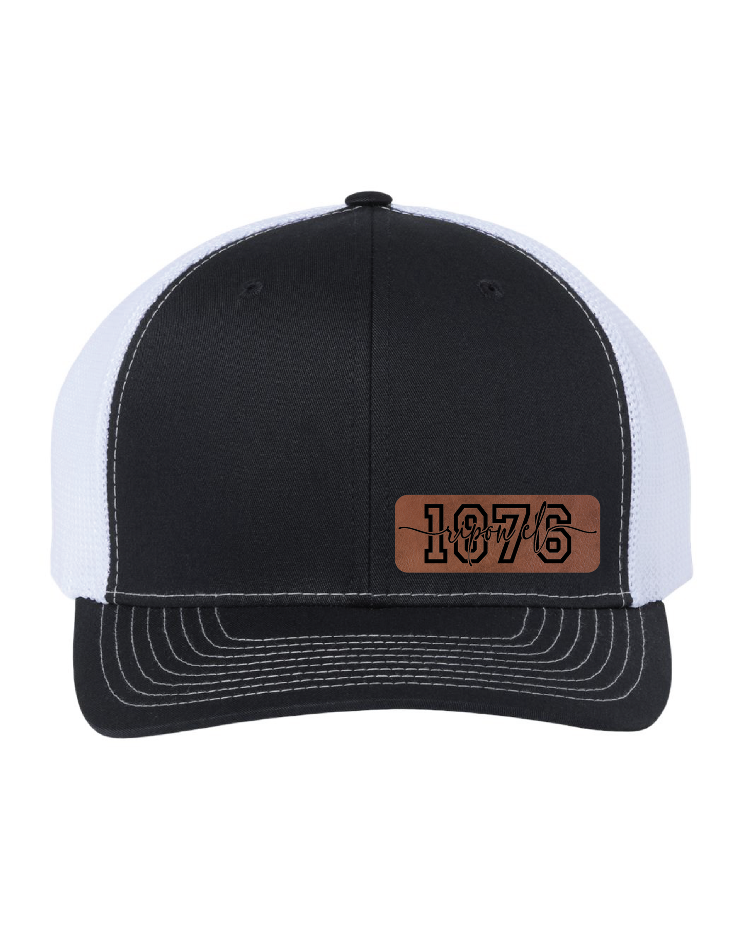 Snapback Leather Patch Hat