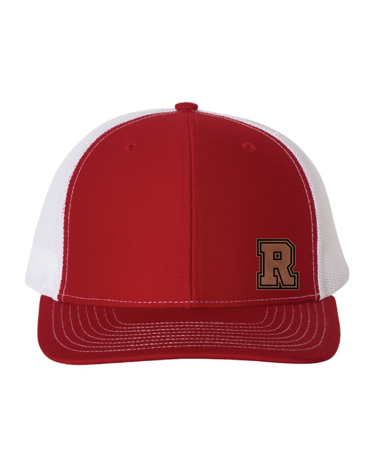 Snapback Leather Patch Hat