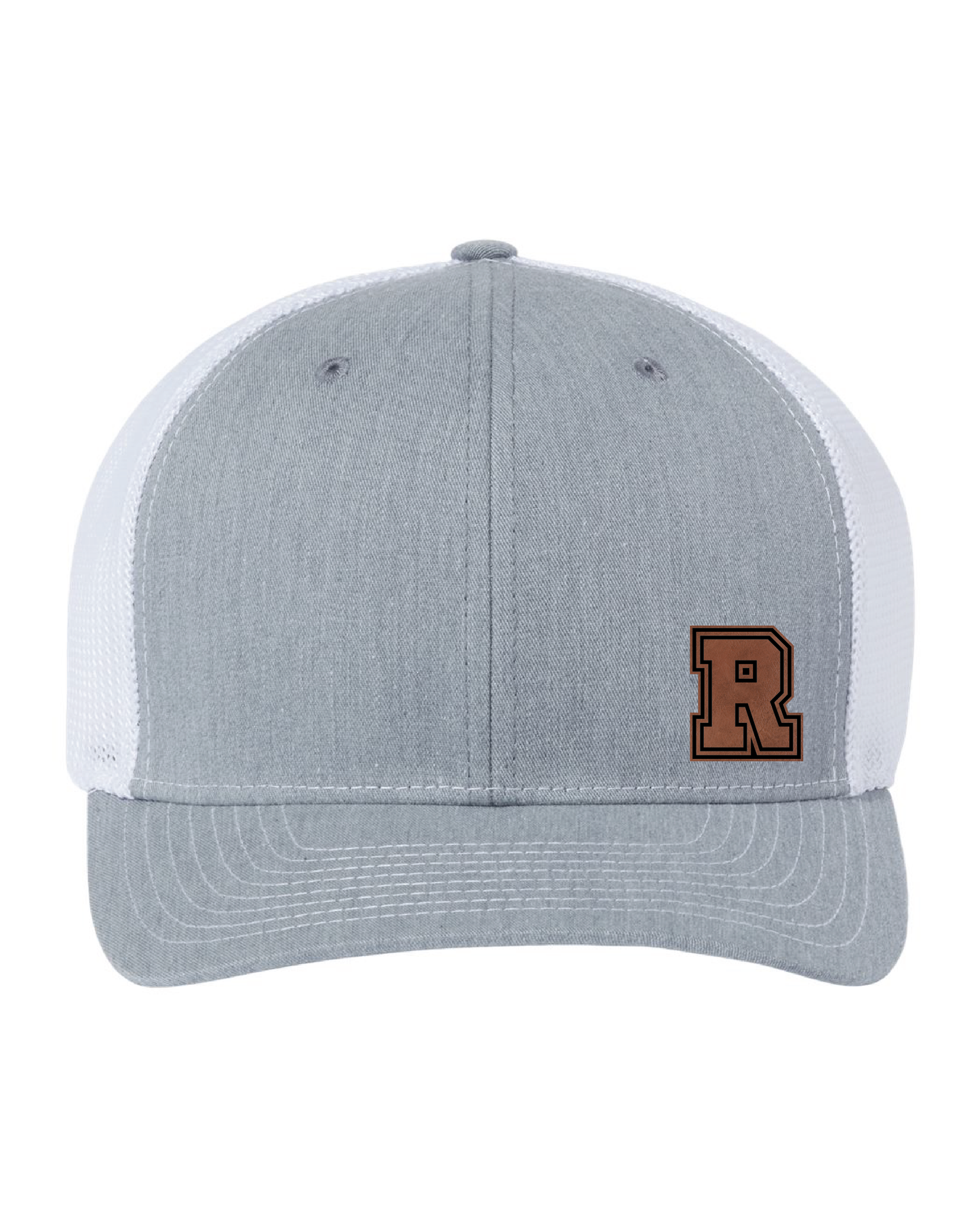 Snapback Leather Patch Hat