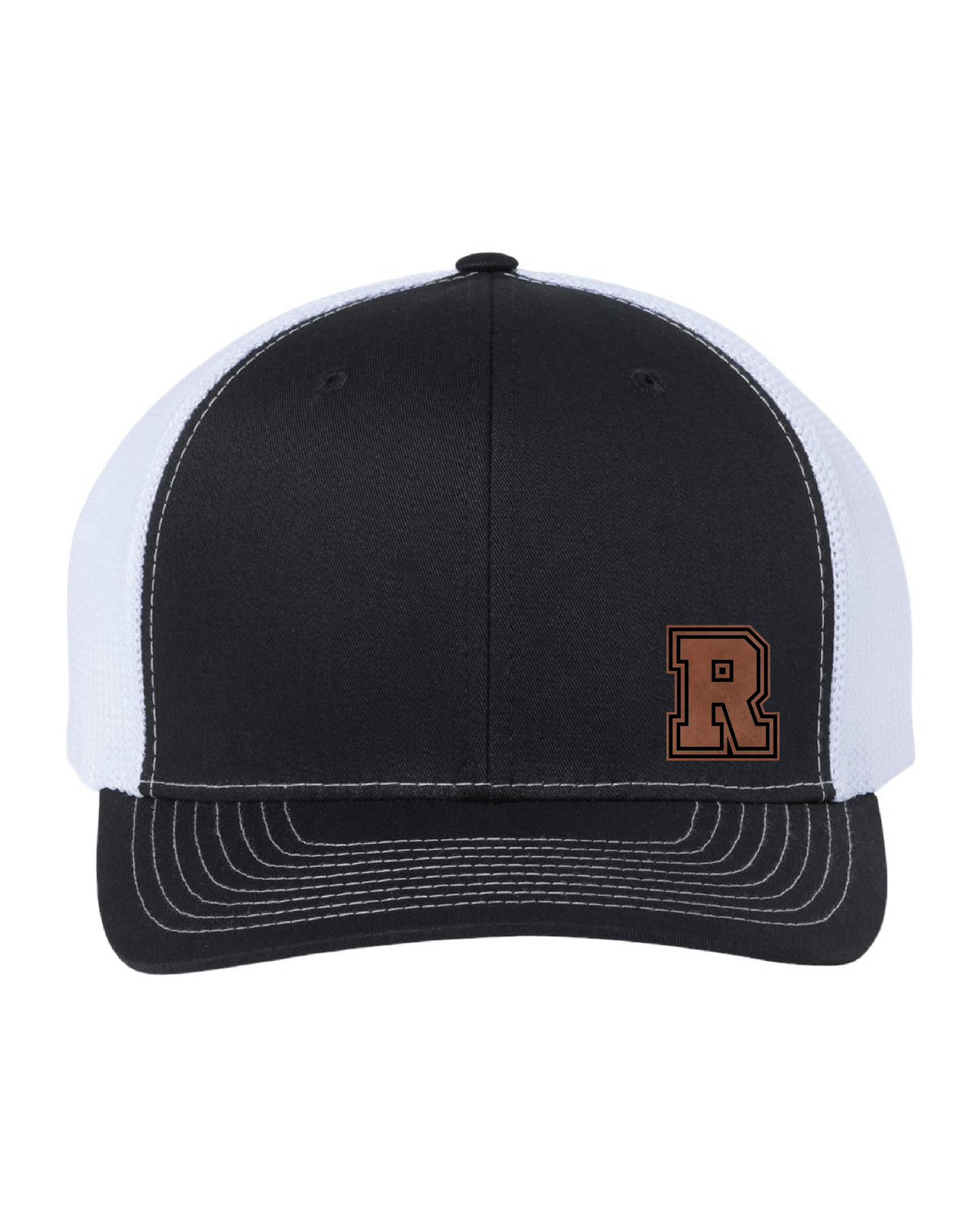Snapback Leather Patch Hat