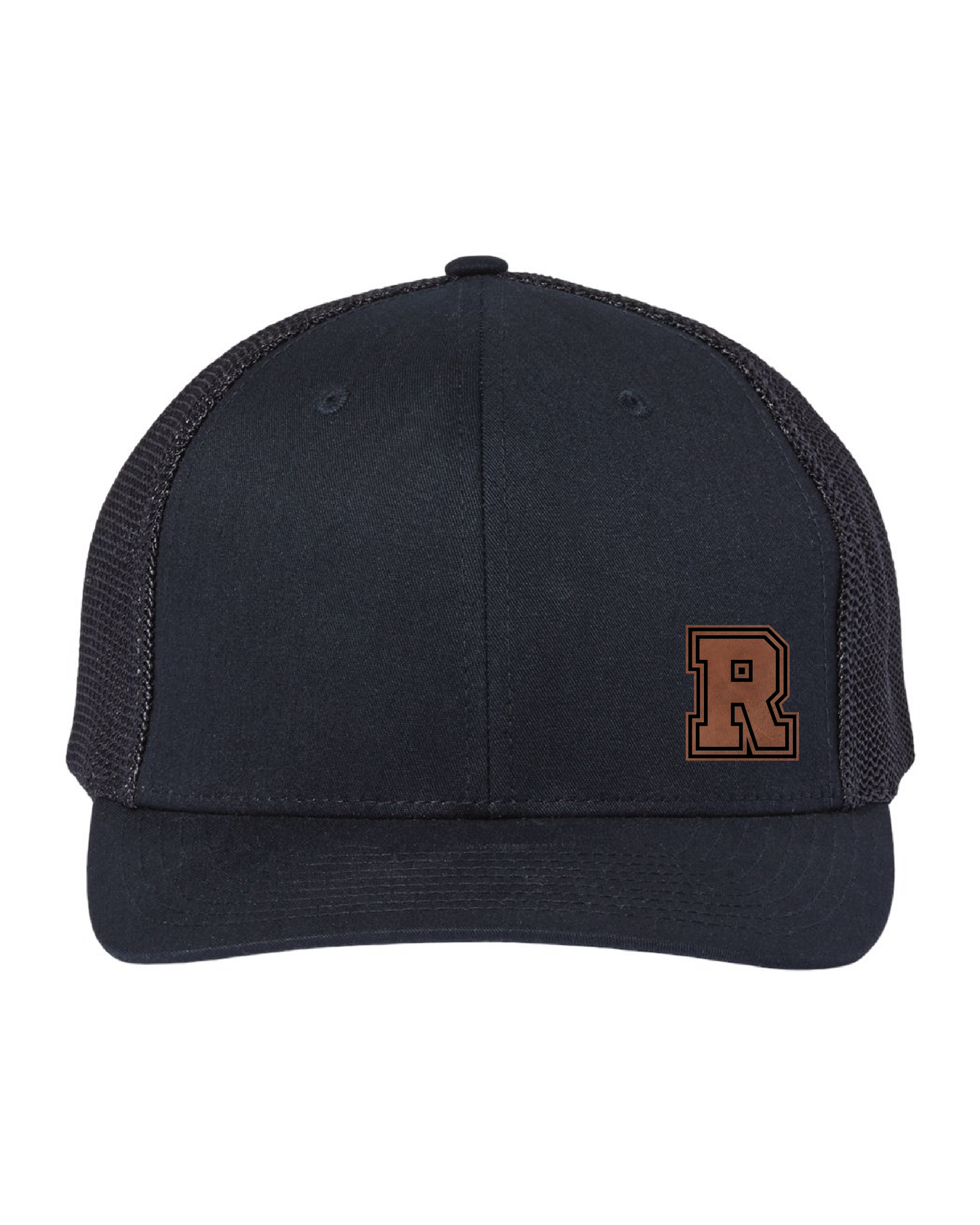 Snapback Leather Patch Hat