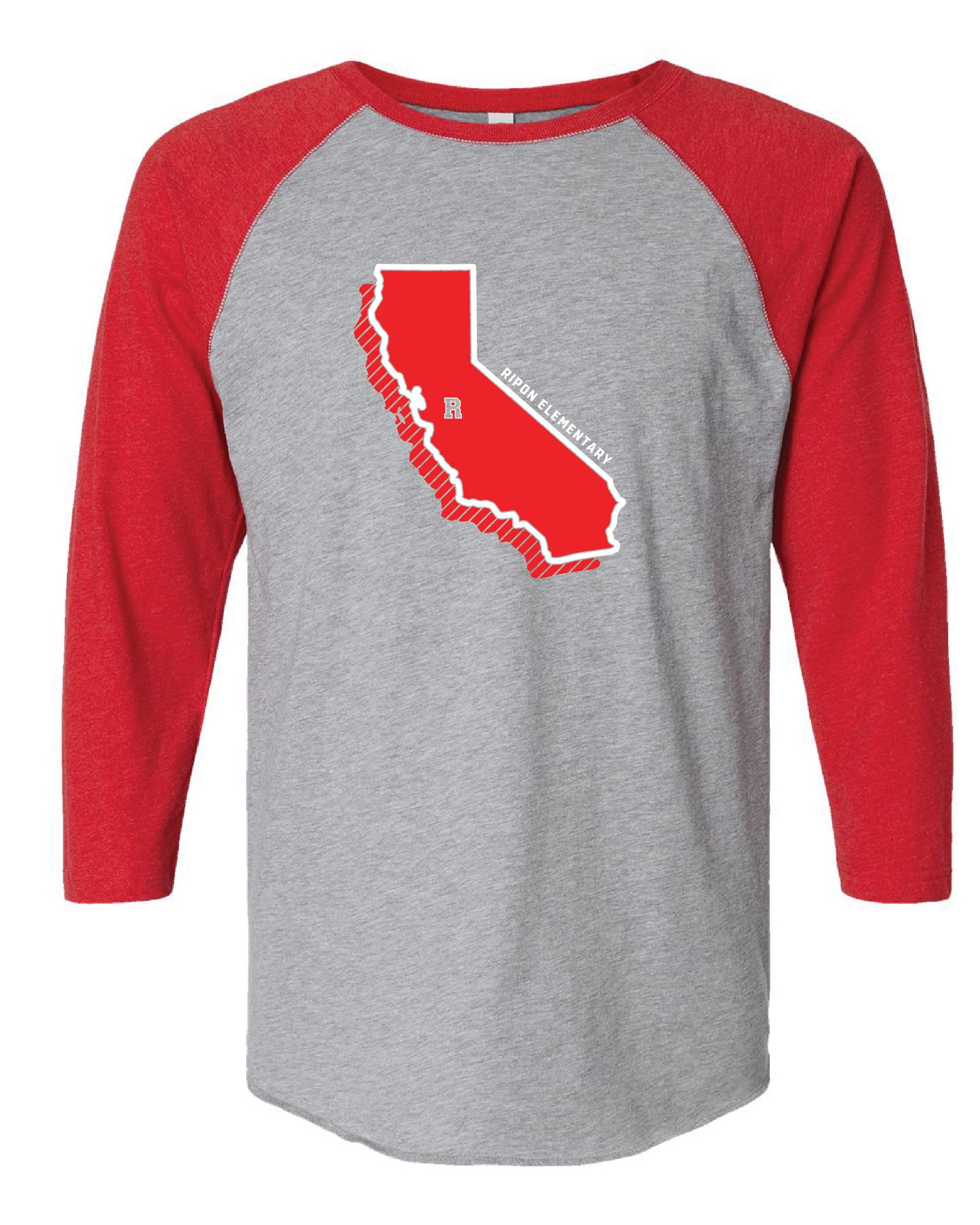 Ripon El Baseball Sleeve Tee (Choose your Design!)