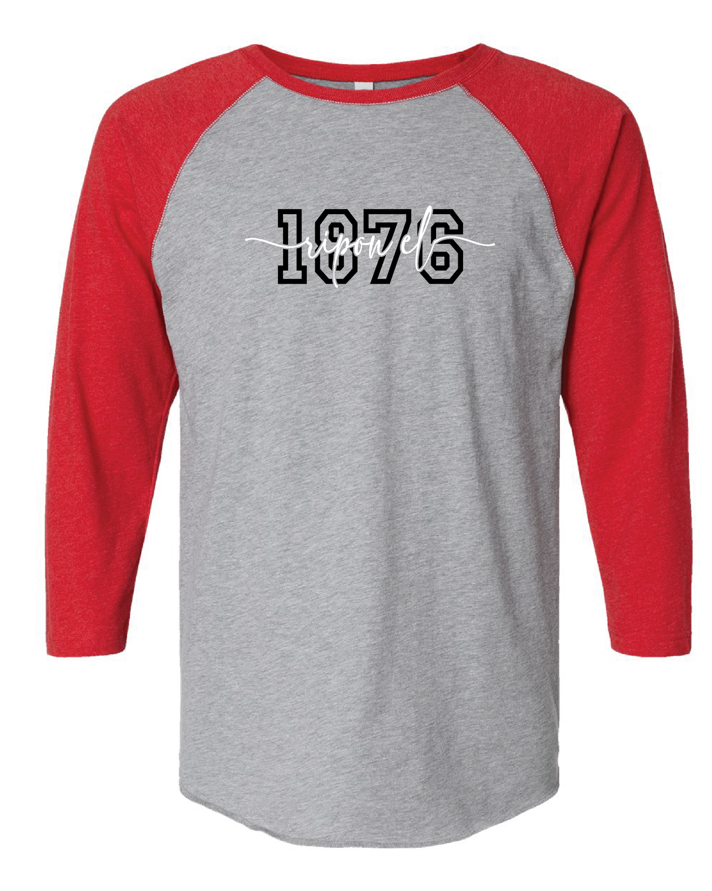 Ripon El Baseball Sleeve Tee (Choose your Design!)