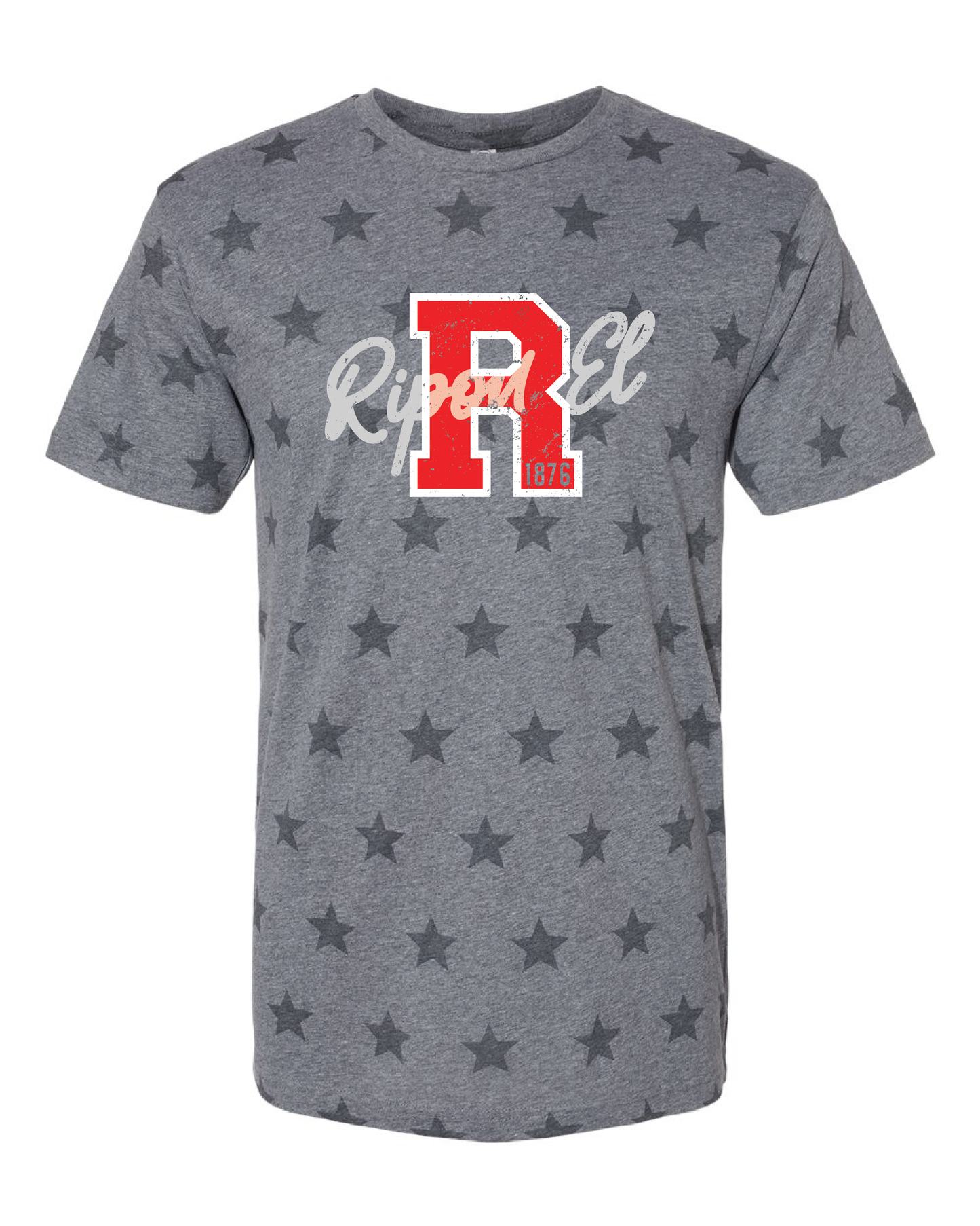 Distressed R Shirt