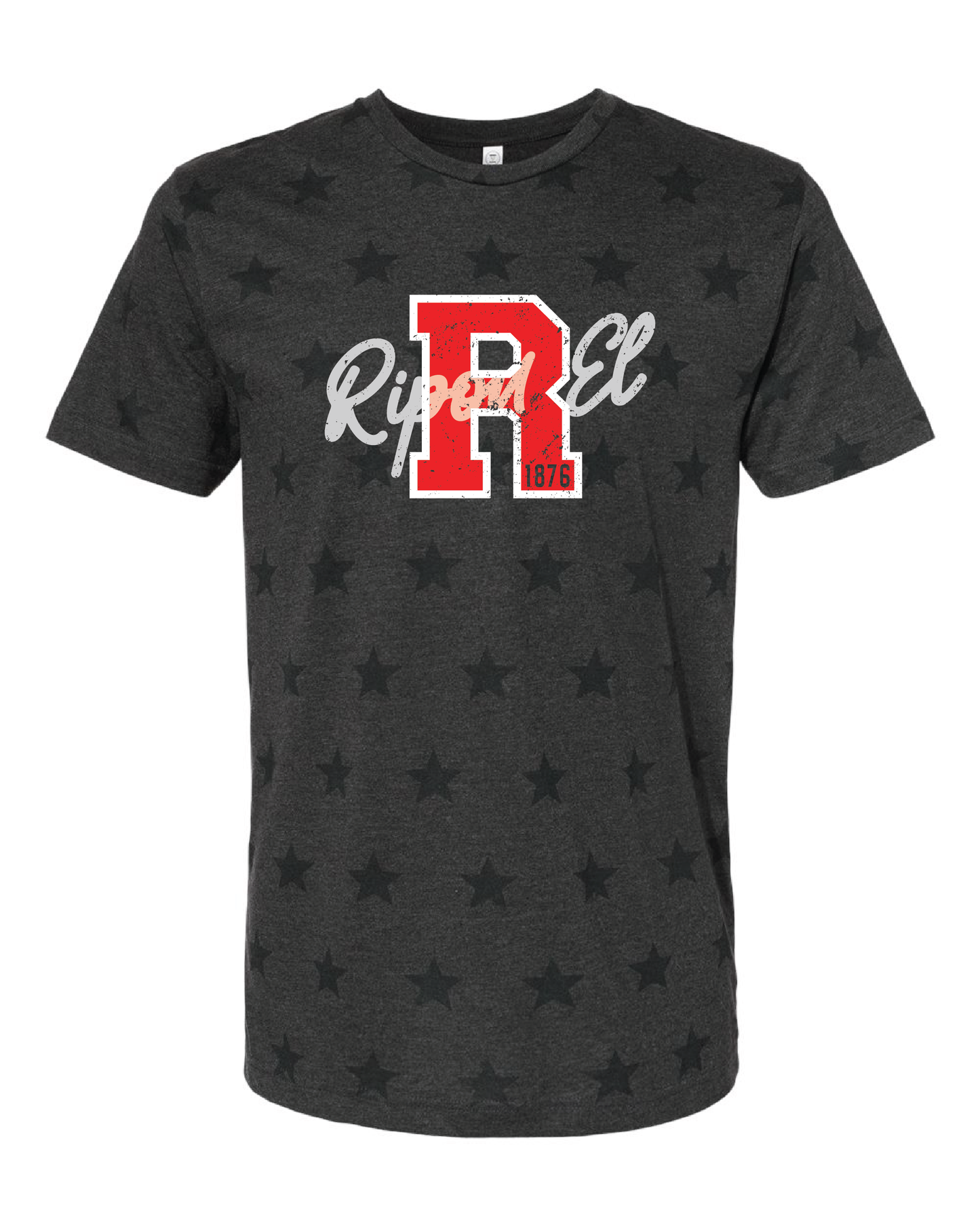 Distressed R Shirt