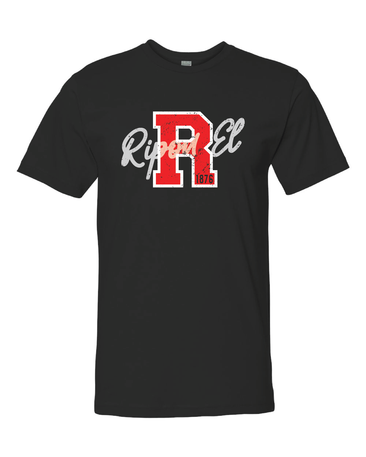 Distressed R Shirt