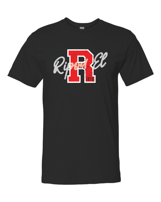 Distressed R Shirt