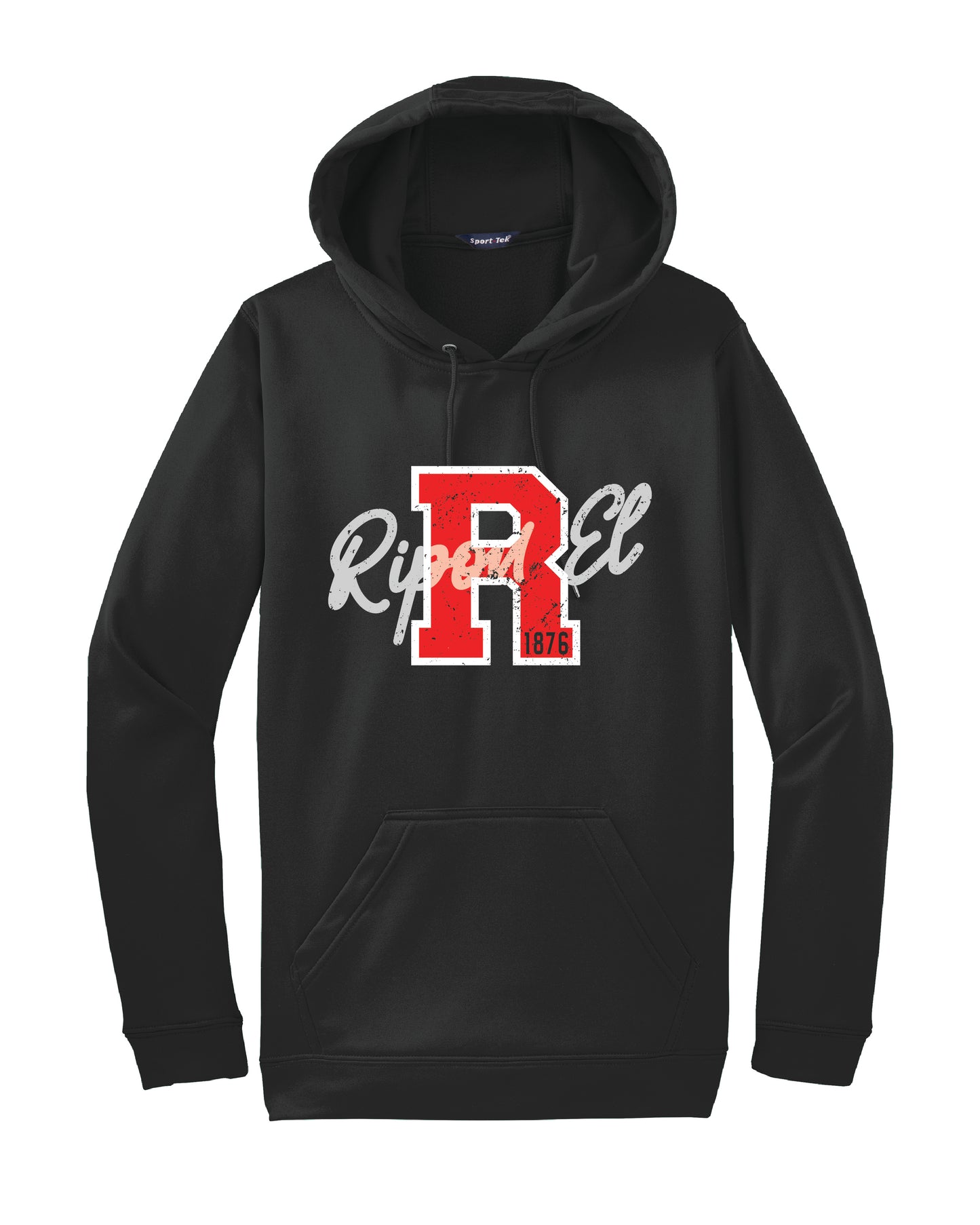 Distressed R Hoodie