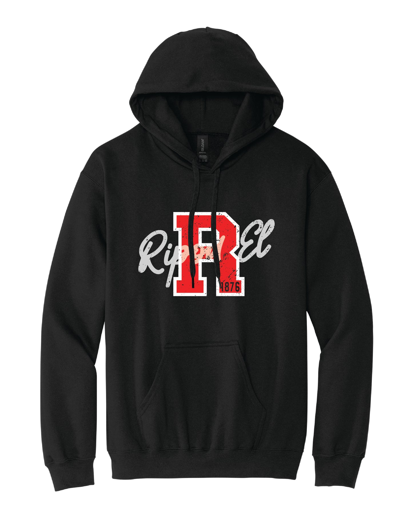 Distressed R Hoodie