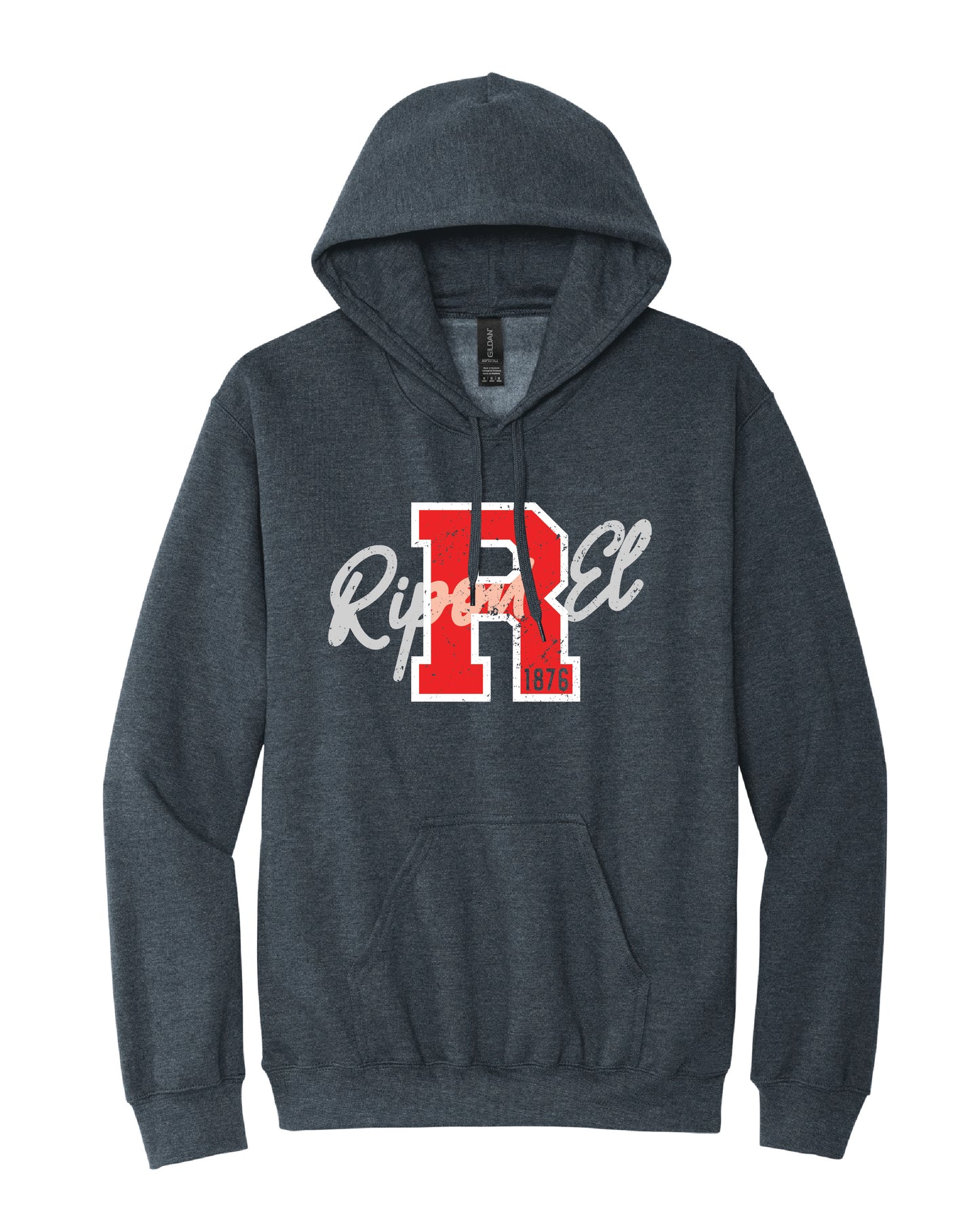 Distressed R Hoodie