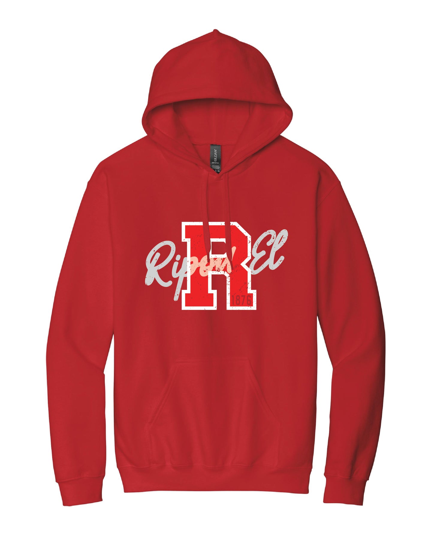 Distressed R Hoodie