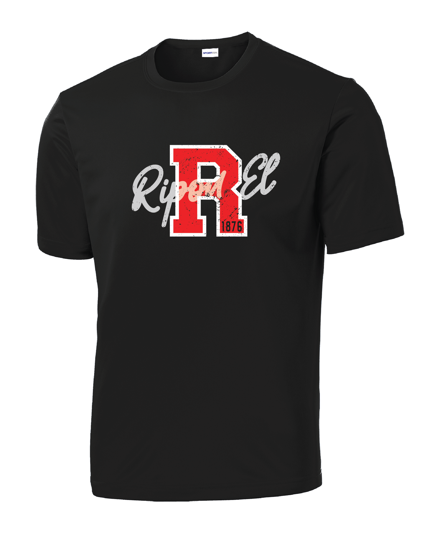 Distressed R Shirt