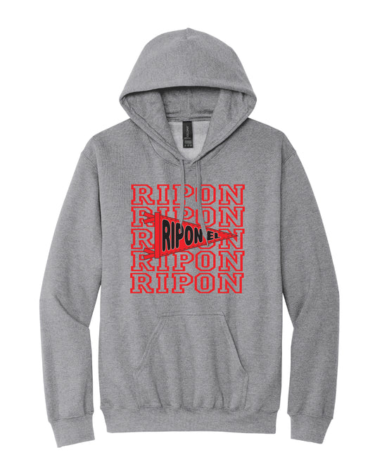 Ripon Pennant Flag Hoodie
