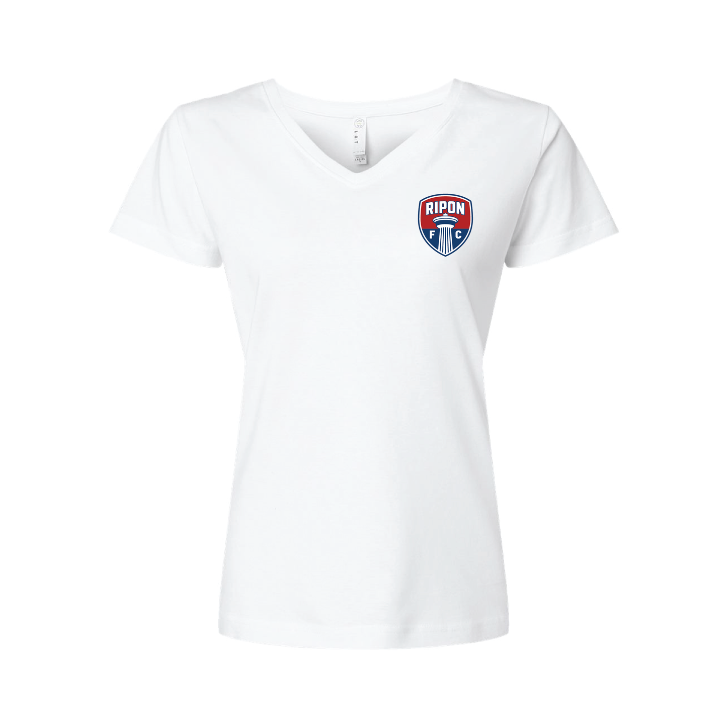 Women's Left Chest Logo V-Neck