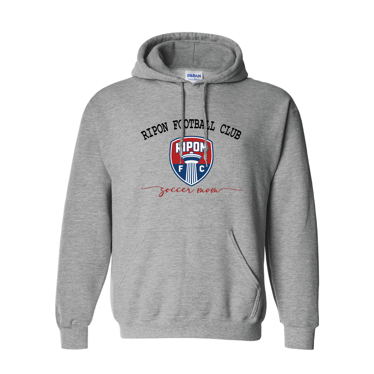 RFC Glitter Soccer Mom Hoodie