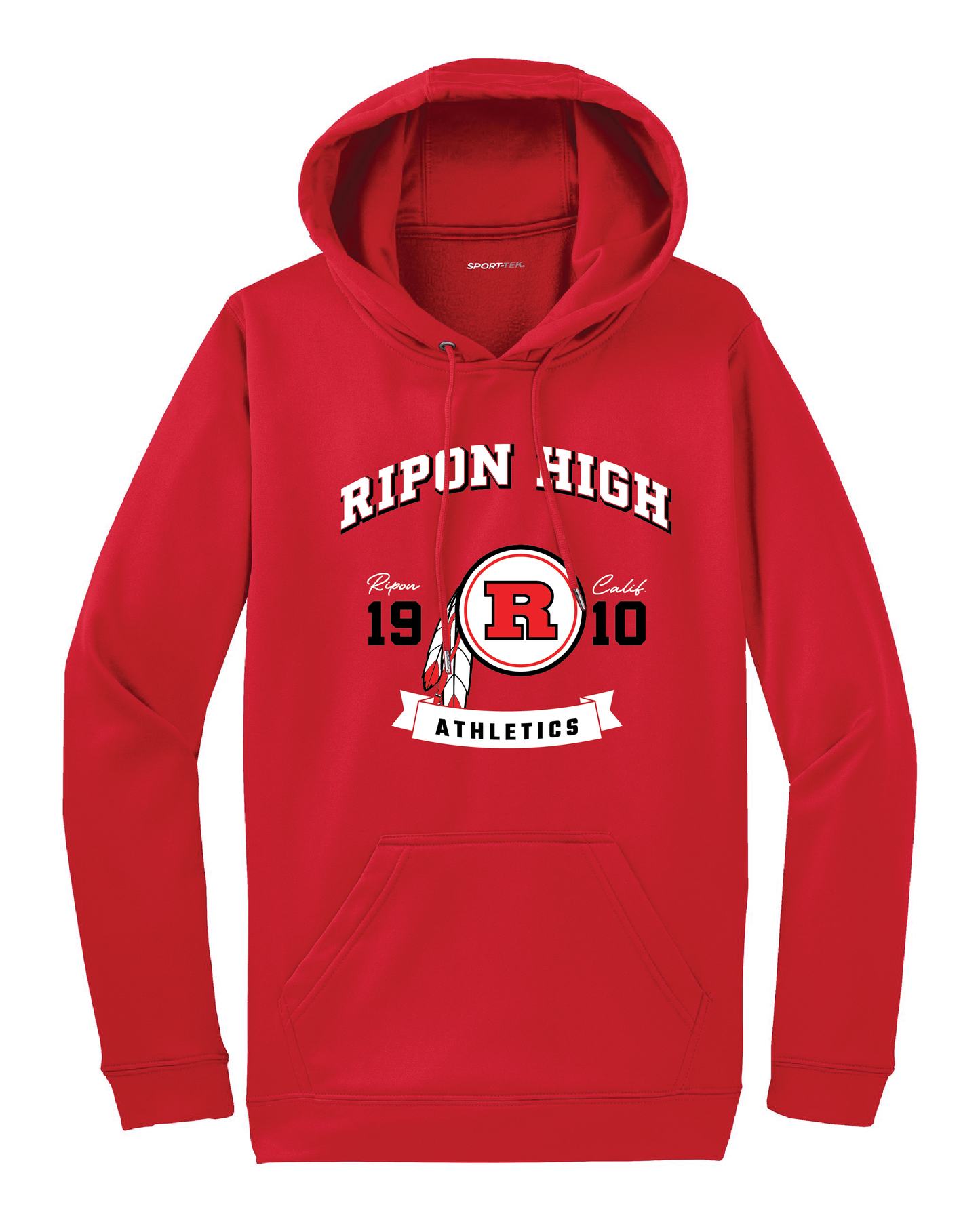 RHS Sports #1 Red Dri-Fit Hoodie (choose your sport)