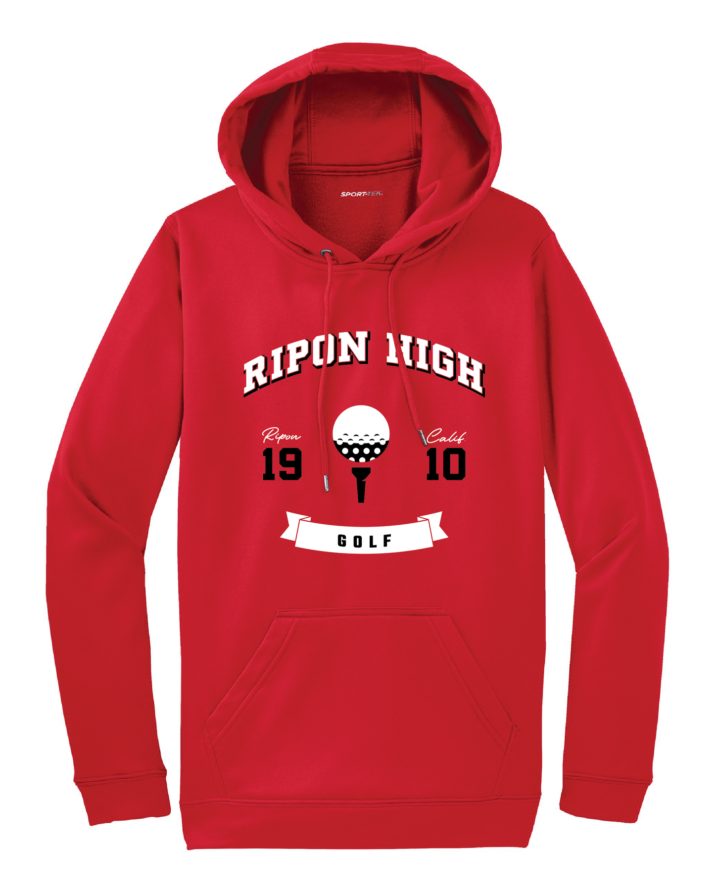 RHS Sports #1 Red Dri-Fit Hoodie (choose your sport)