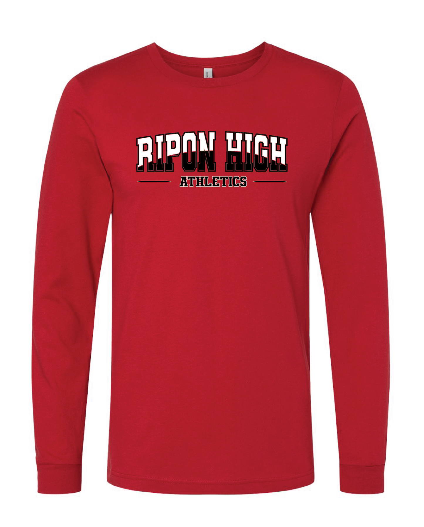 RHS Athletics Sports Logos Long Sleeve Tee
