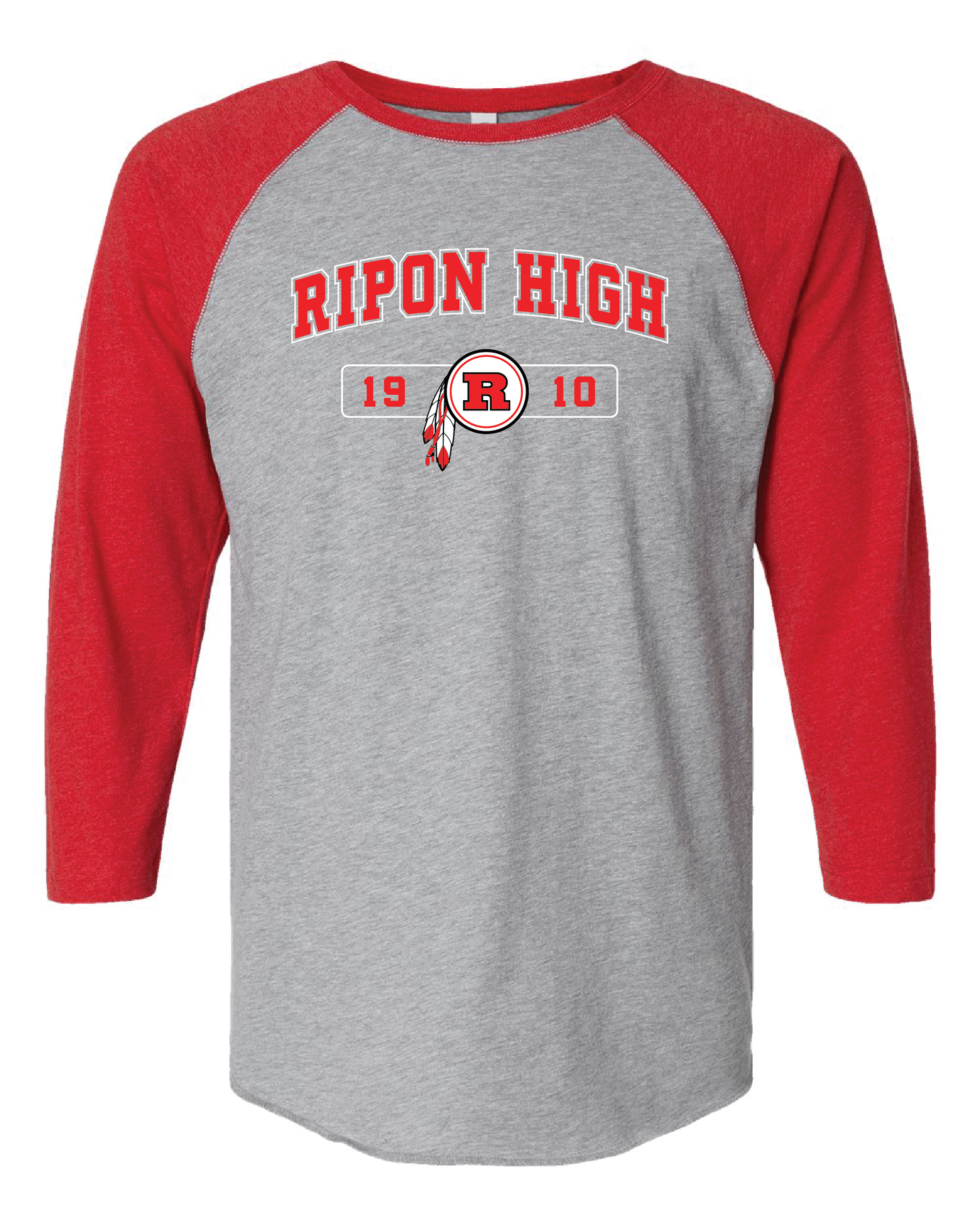 RHS Baseball Sleeve Tee (choose your design)