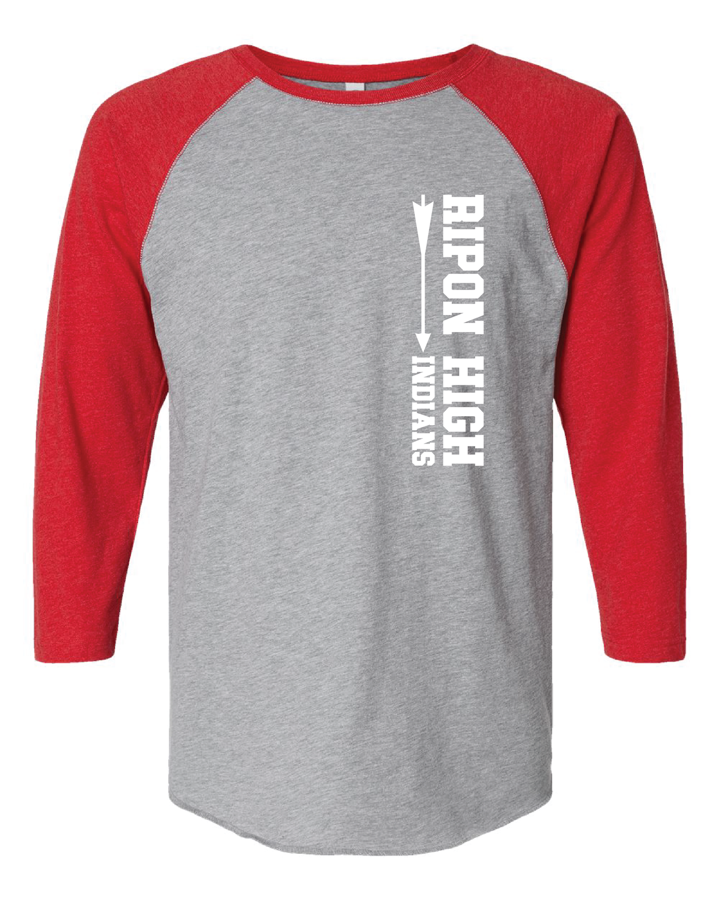 RHS Baseball Sleeve Tee (choose your design)