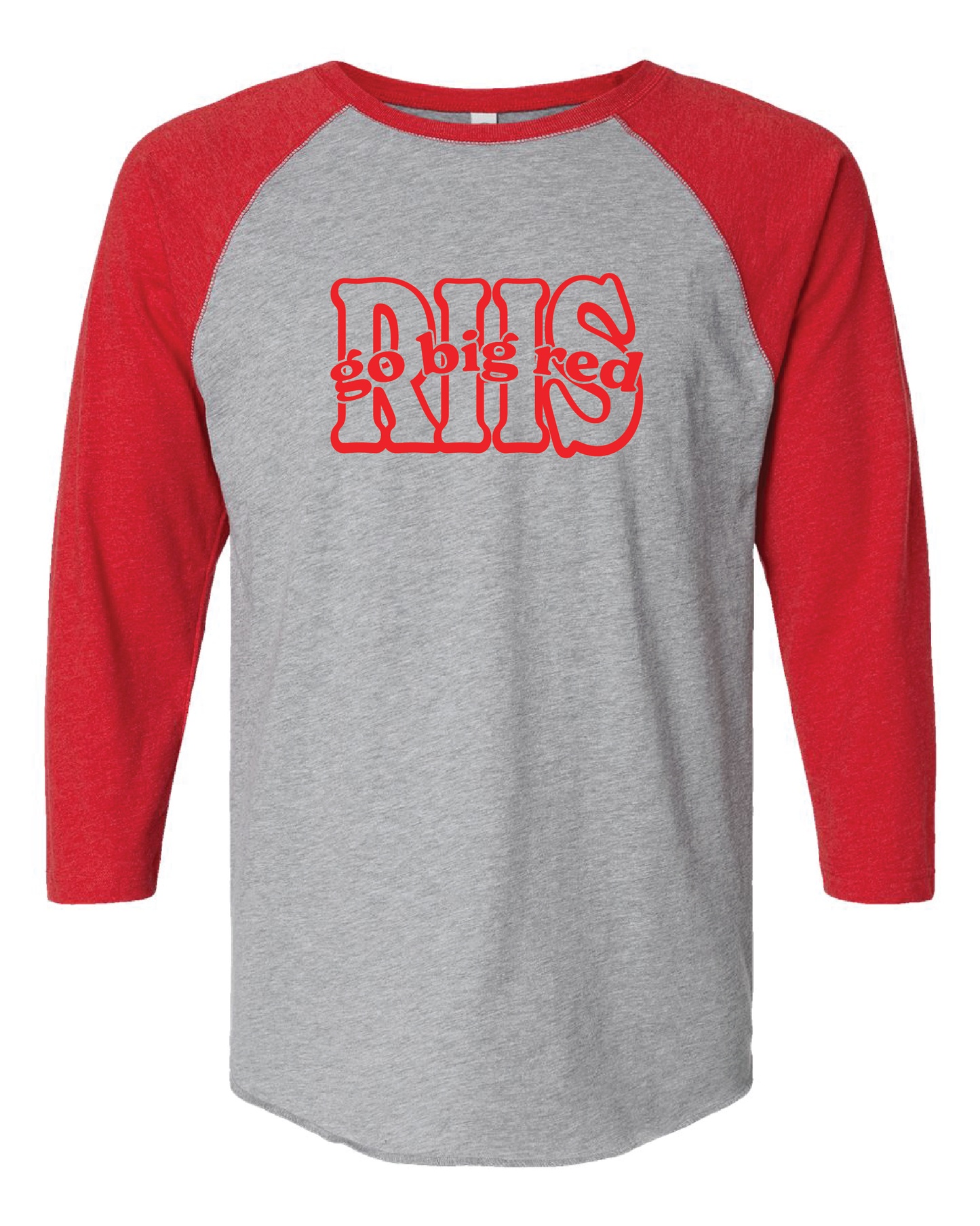 RHS Baseball Sleeve Tee (choose your design)