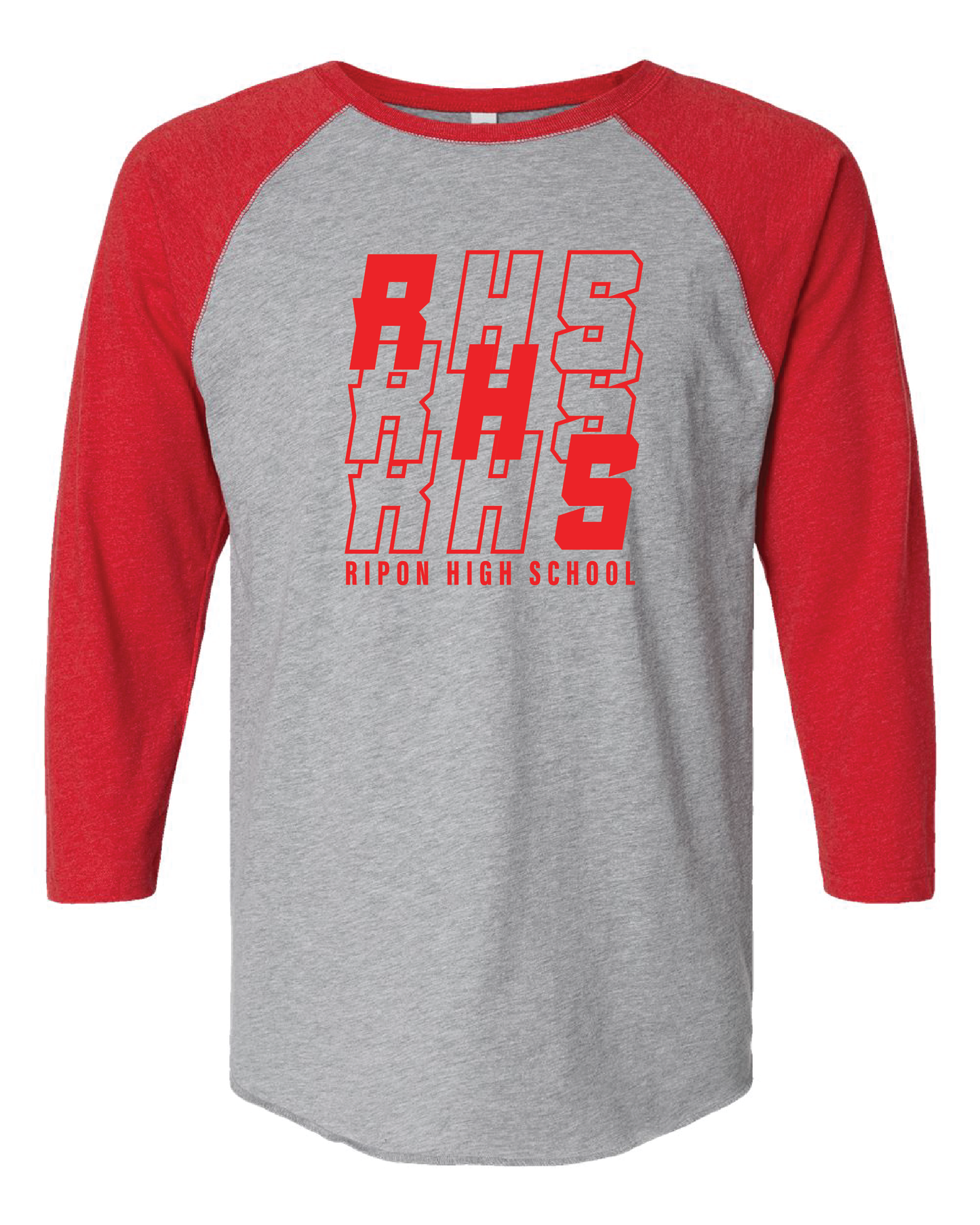 RHS Baseball Sleeve Tee (choose your design)