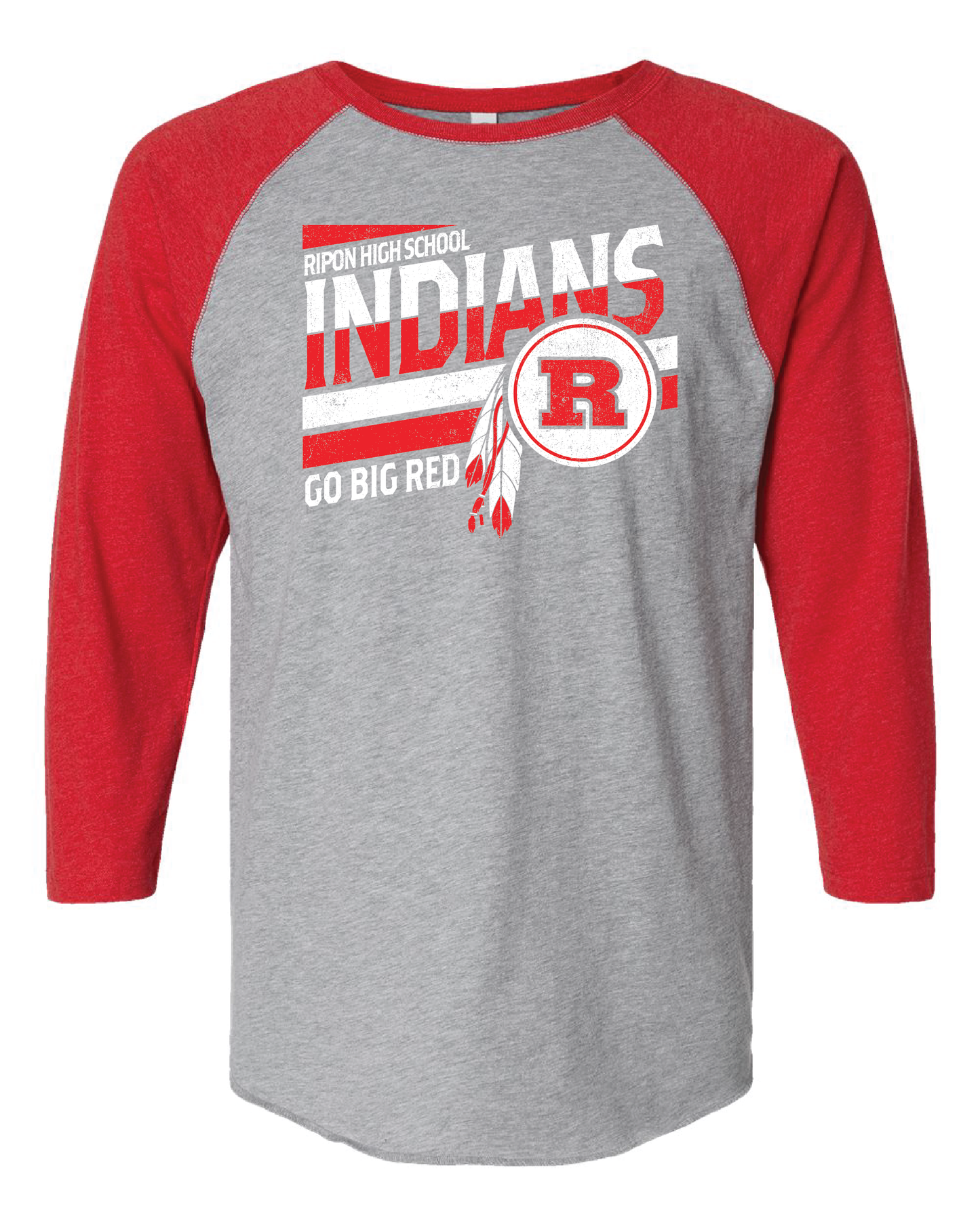 RHS Baseball Sleeve Tee (choose your design)