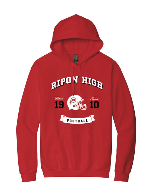 RHS Sports #1 Red Standard Hoodie (choose your sport)