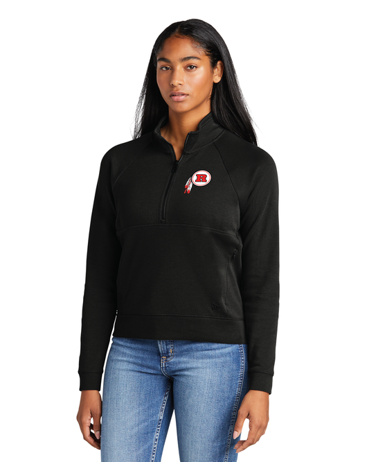 RHS Women's Cropped 1/2 Zip Sweatshirt