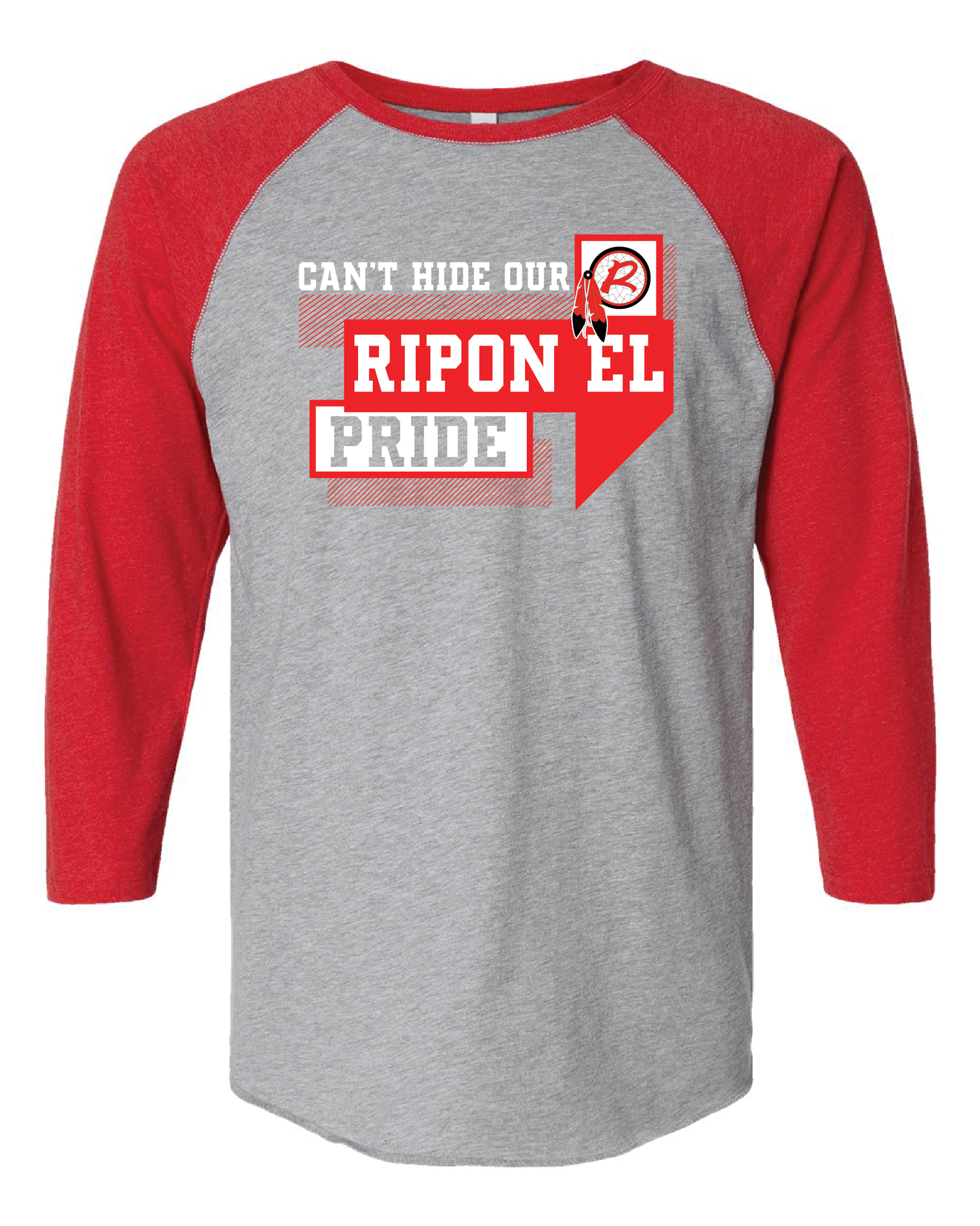 Indians Baseball Sleeve Tee (choose your design)