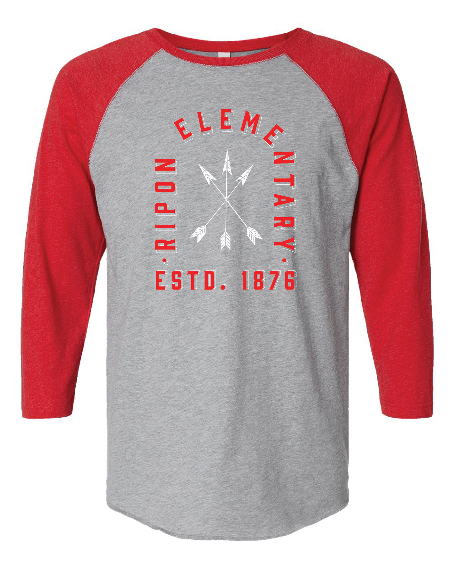 Indians Baseball Sleeve Tee (choose your design)