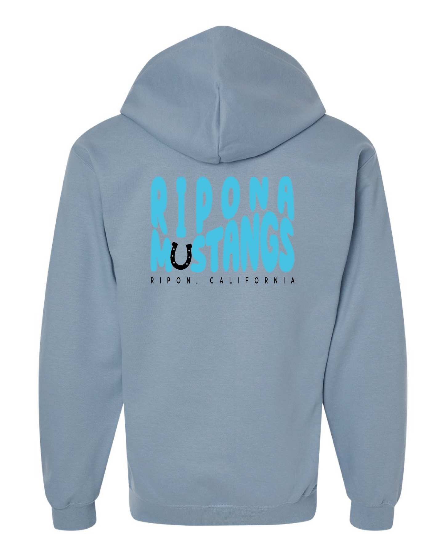 Groovy Mustangs Zip Up Hoodie