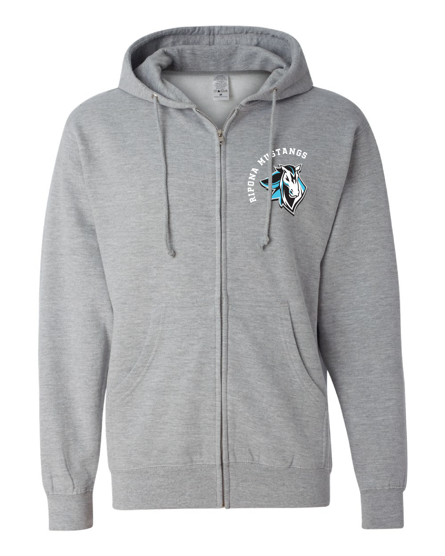 Groovy Mustangs Zip Up Hoodie