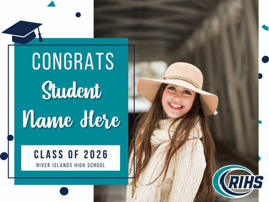 Custom School Senior Grad Sign (with picture)