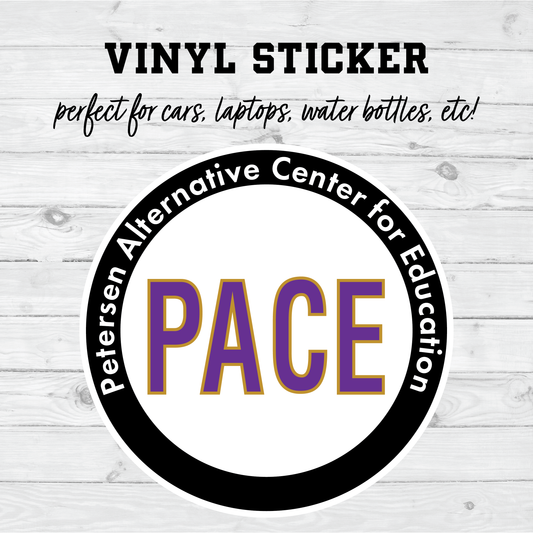 PACE Vinyl Stickers/Car Decals