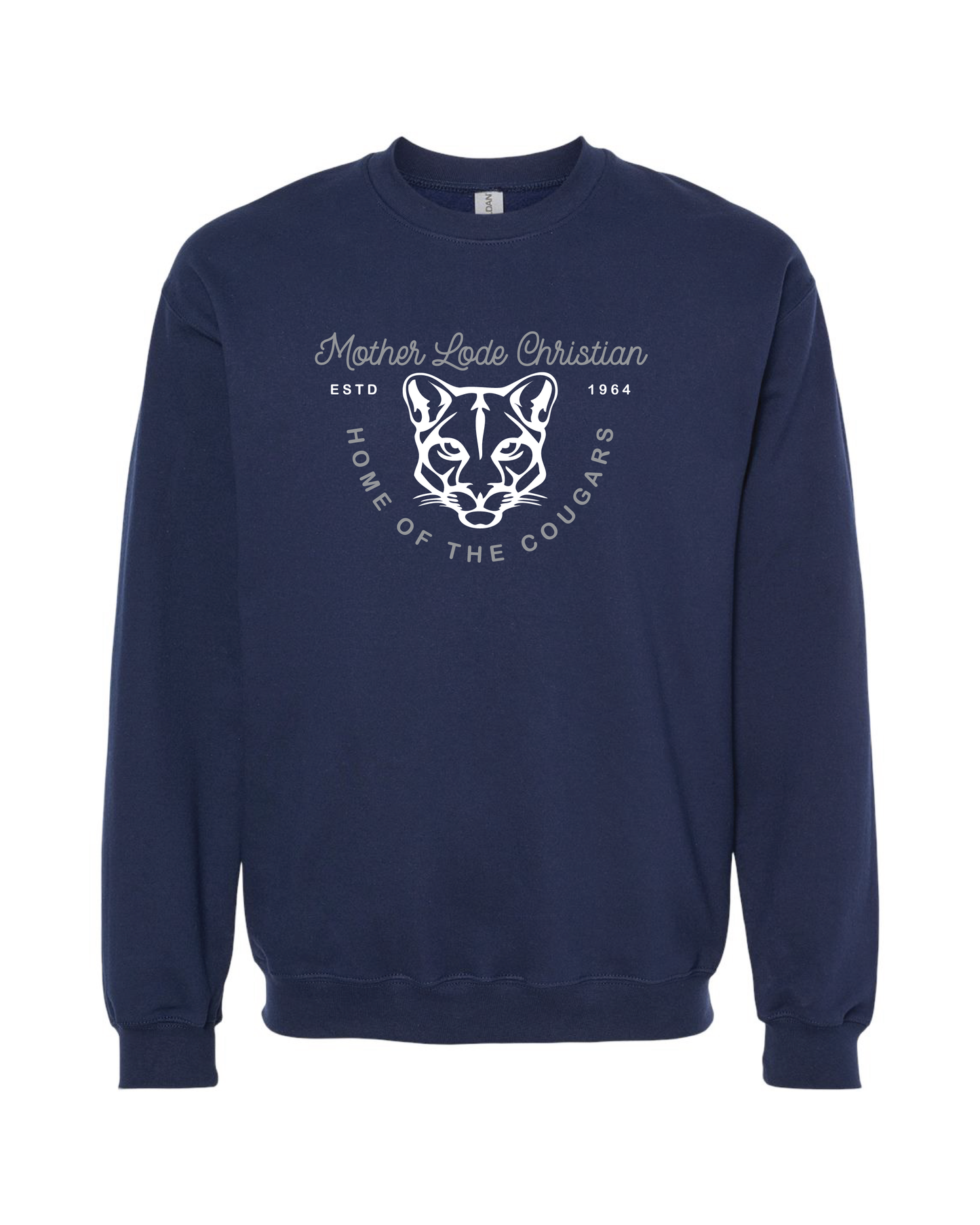 MLCS Curly Cougar Crewneck Sweatshirt