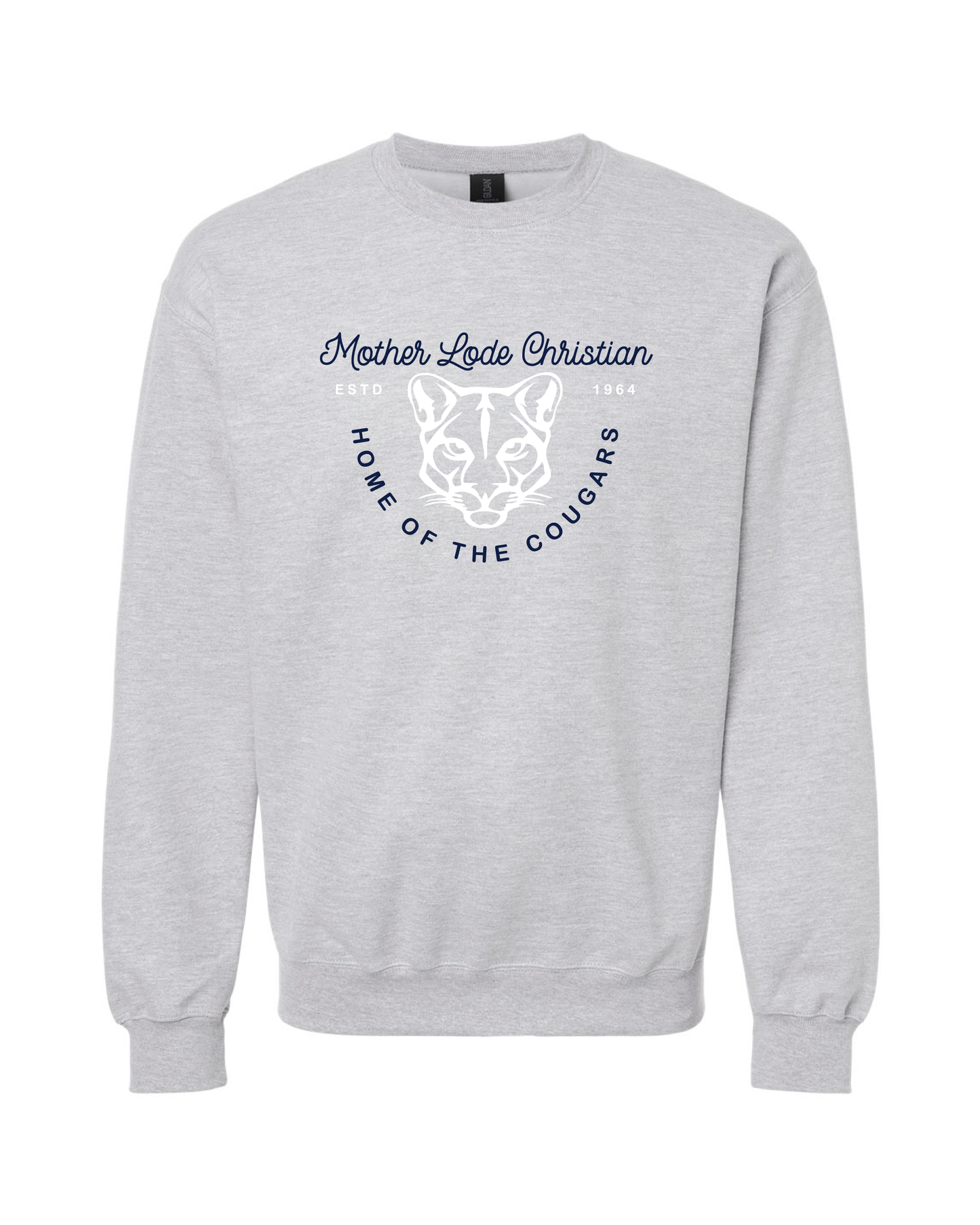 MLCS Curly Cougar Crewneck Sweatshirt