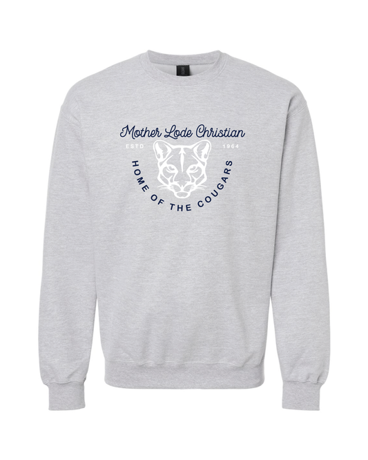 MLCS Curly Cougar Crewneck Sweatshirt