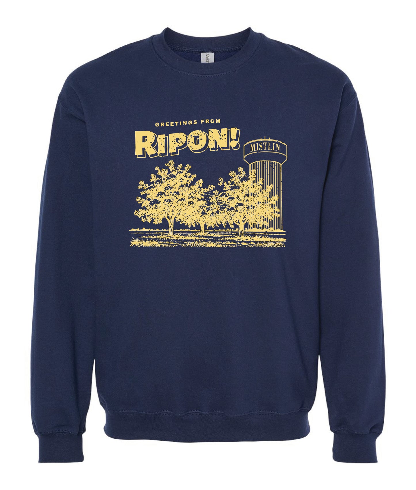 Vintage Postcard Crewneck