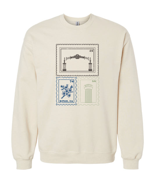 City Stamps Crewneck