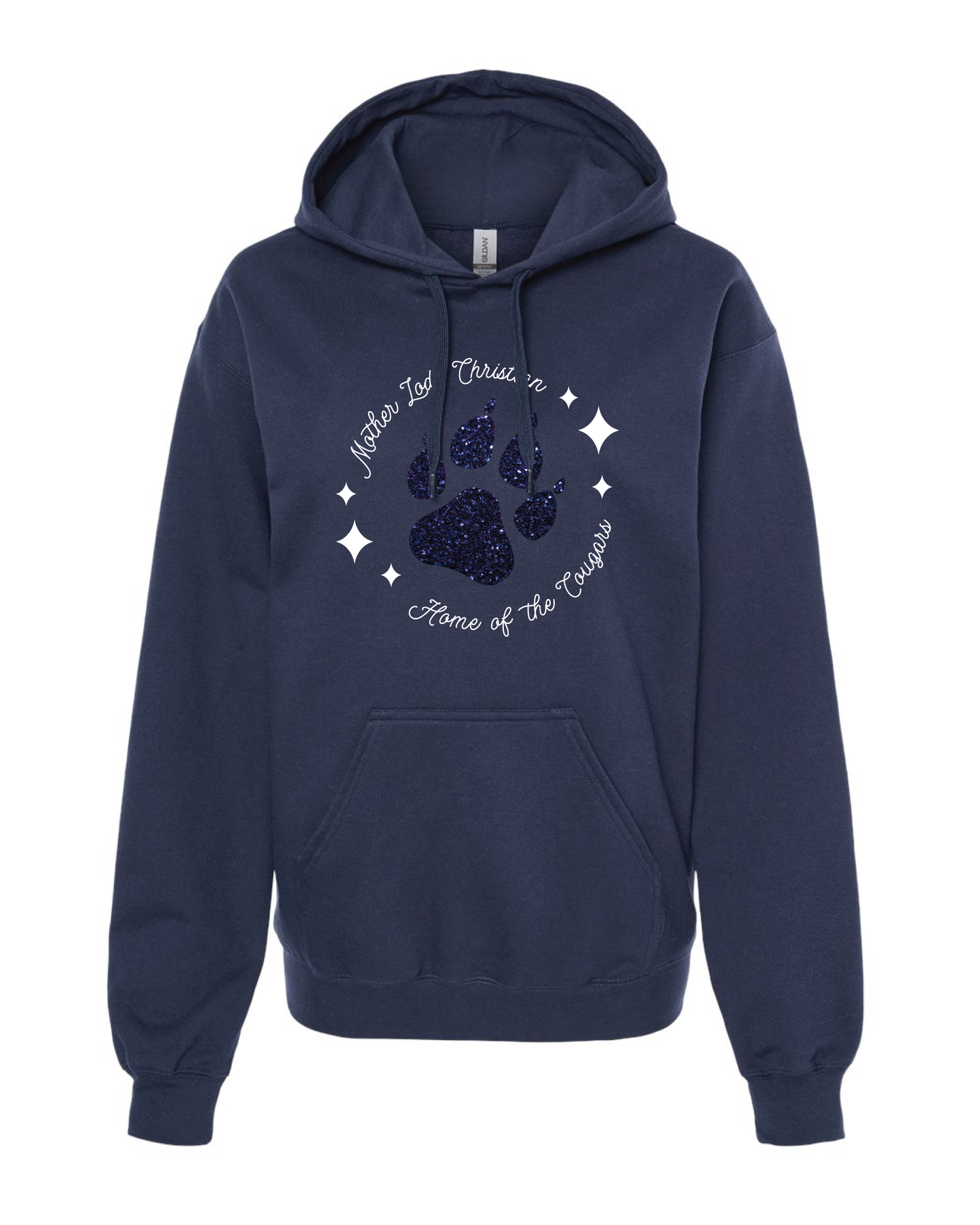 MLCS Glitter Paw Hoodie