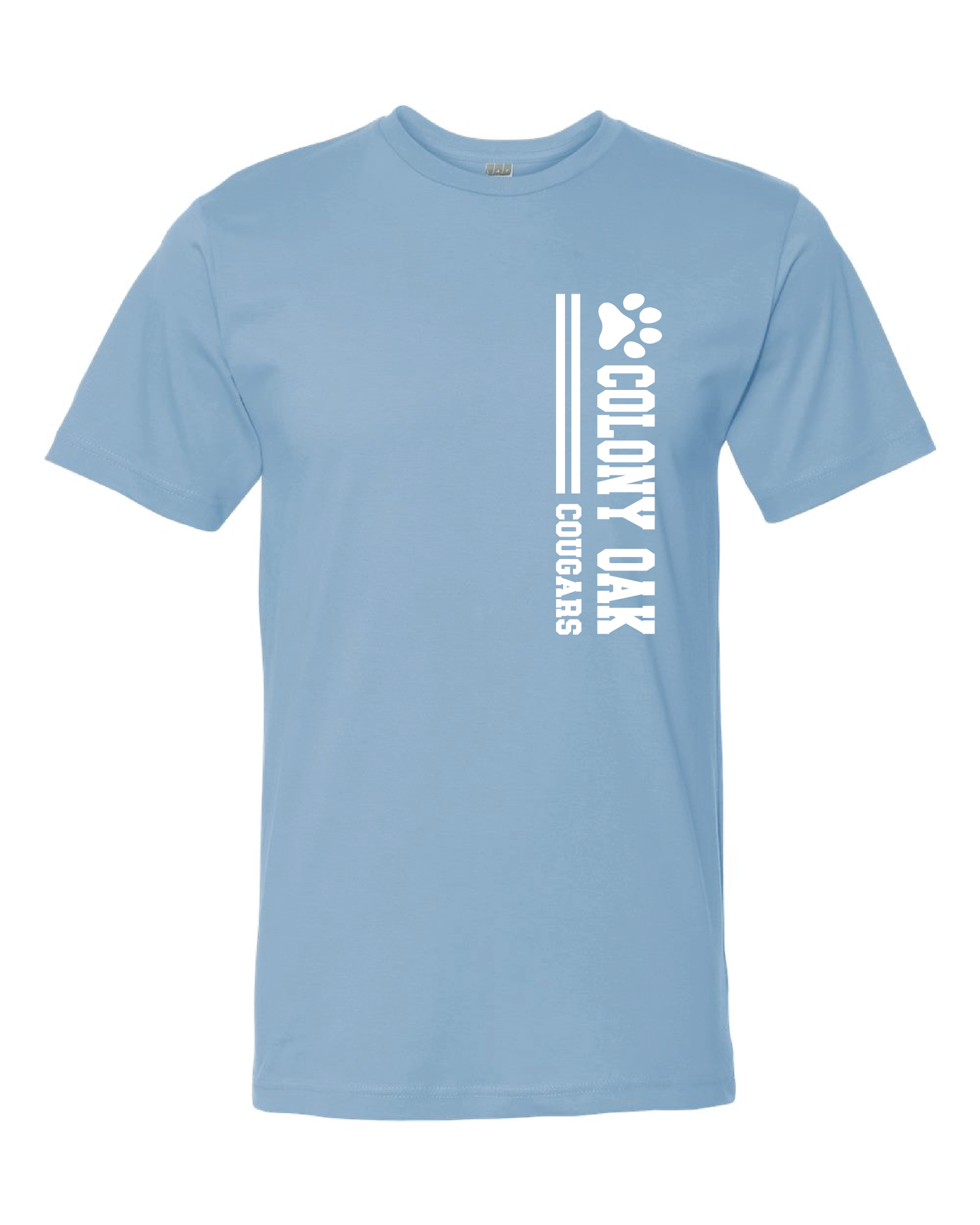 LAST CALL Cougars Puff Paint Tee ADULT