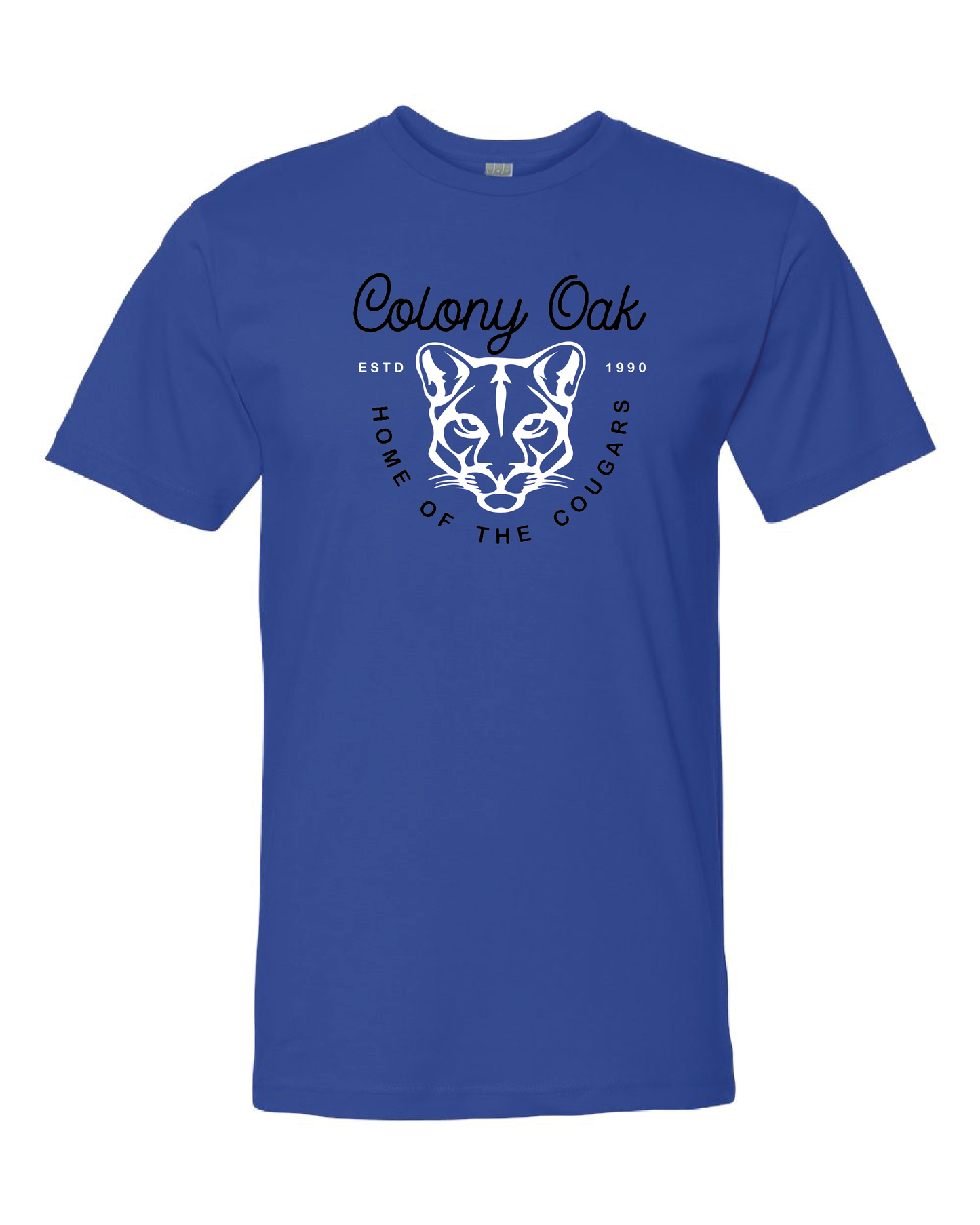 LAST CALL Curly Cougars Tee YOUTH