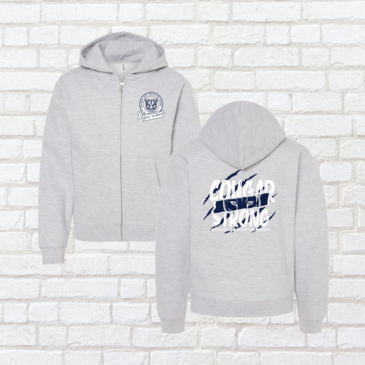 MLCS Cougar Strong Zip Up Hoodie