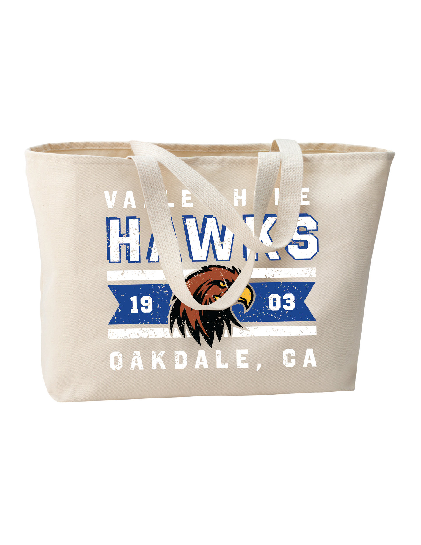 Valley Home Canvas Tote Bag