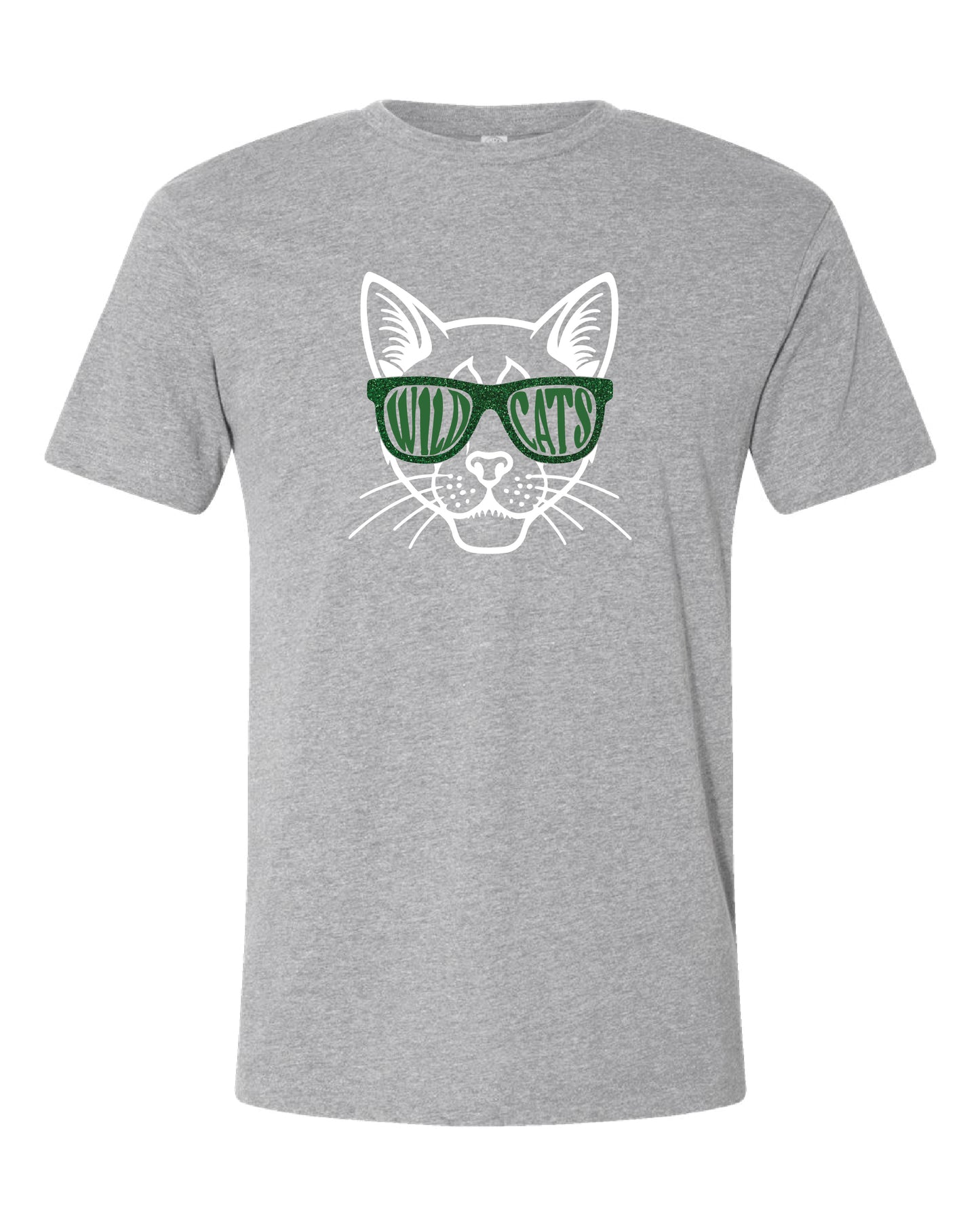 Glitter Cat Glasses Shirt