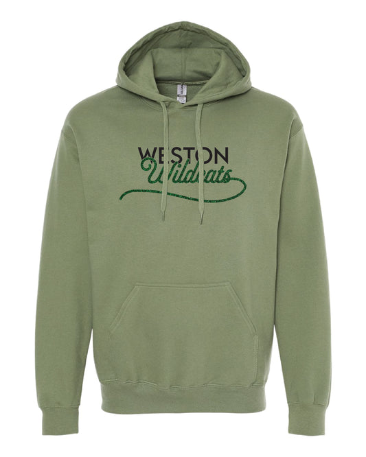 Glitter Script Hoodie