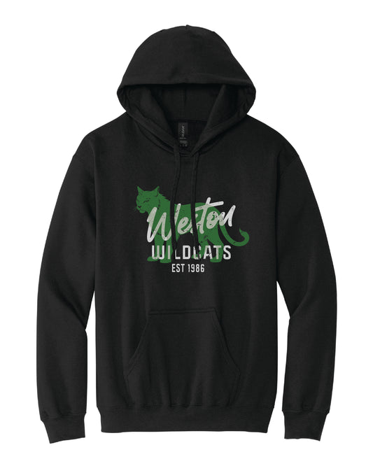 Distressed Wildcats Hoodie