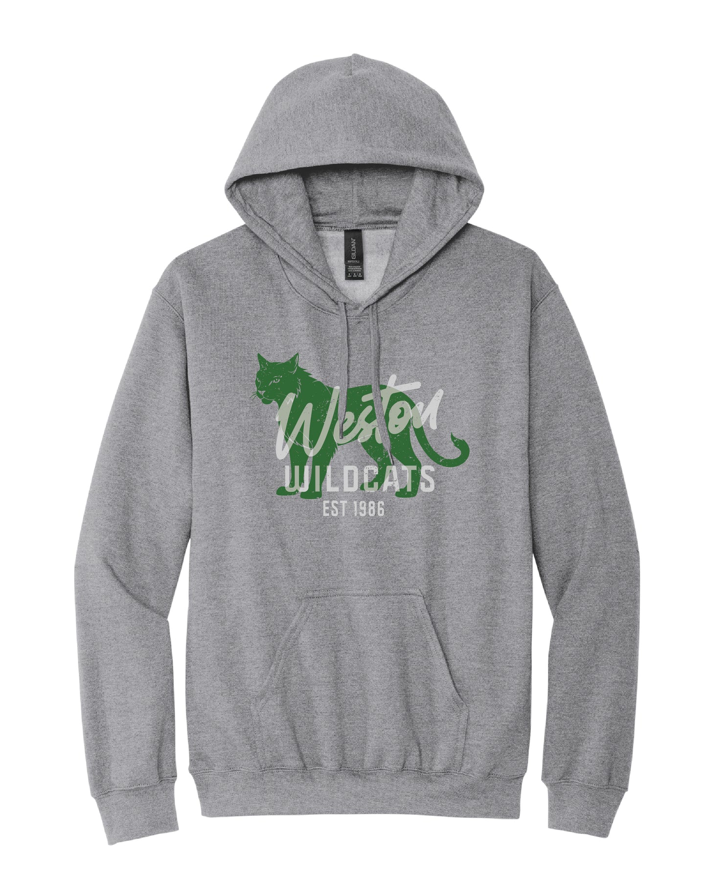 Distressed Wildcats Hoodie